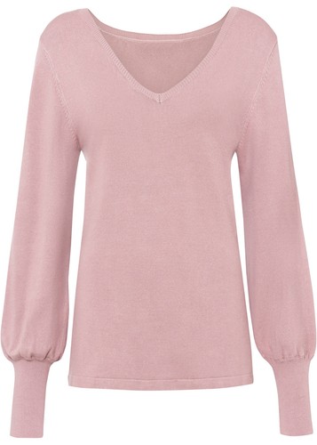 Pullover mit ballonärmeln - pullover,