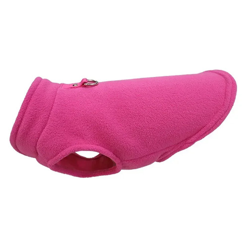 Hundeweste fleece warm mit - fleece,