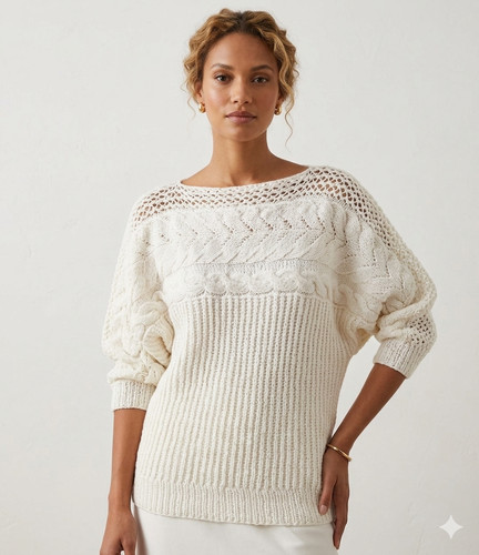Strickpullover kuschel edel - strickpullover,