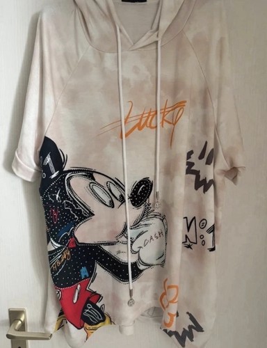 Oversize hoodie mit mickey - oversize,