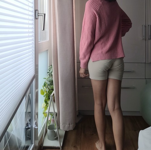 Strickpullover pink rose - s,