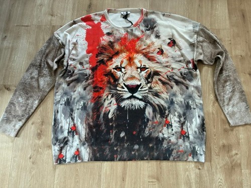 Pullover leoprint mit - ,