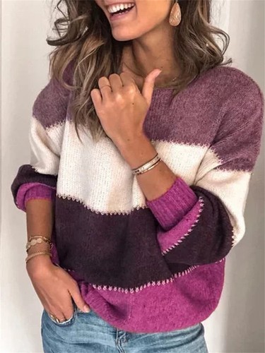 Damen pullover pulli - pulli, rund