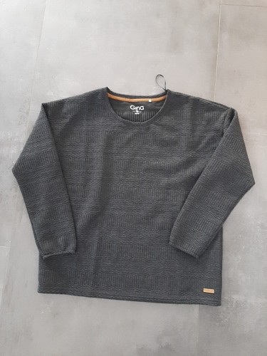 Gina pullover rundhals l - pullover,