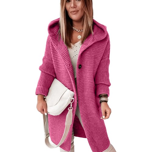 Neu damen lange strickjacke - damen,