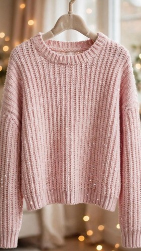Pullover,Rose,L,Damen