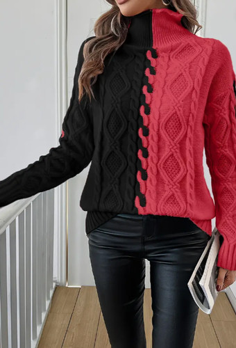 Rollkragenpullover mit