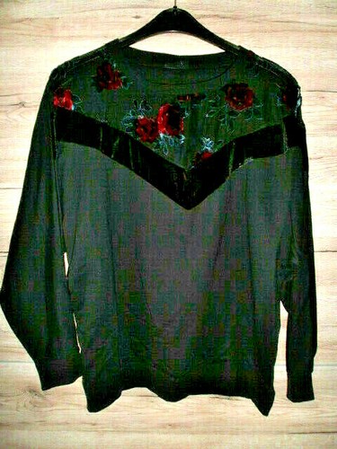 Damen pullover rosengarten - pullover, "